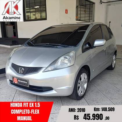 HONDA FIT 1.5 EX 16V FLEX 4P MANUAL HONDA FIT 1.5 EX 16V FLEX 4P MANUAL